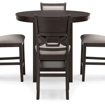 Langwest - Dining Room Counter Table Set (Set of 5) - Brown