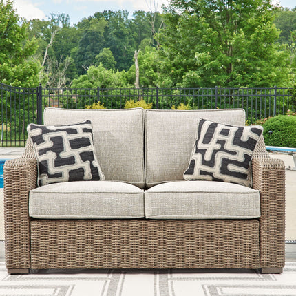 Beachcroft - Loveseat With Cushion - Beige