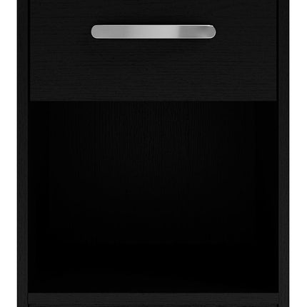 Finch - One Drawer Night Stand - Black