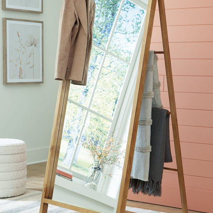 Devford - Floor Mirror - Brown