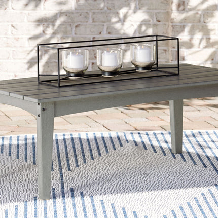 Visola - Rectangular Cocktail Table - Gray