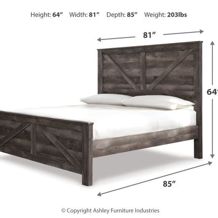 Wynnlow - Crossbuck Panel Bed
