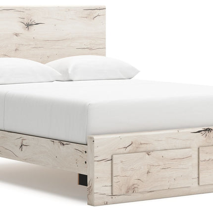 Lawroy - Panel Bed With Storage