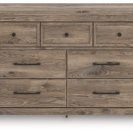 Rusticott - Seven Drawer Dresser