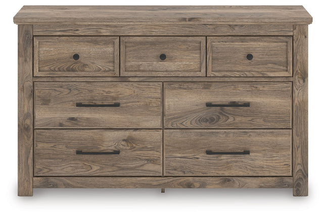 Rusticott - Panel Bedroom Set