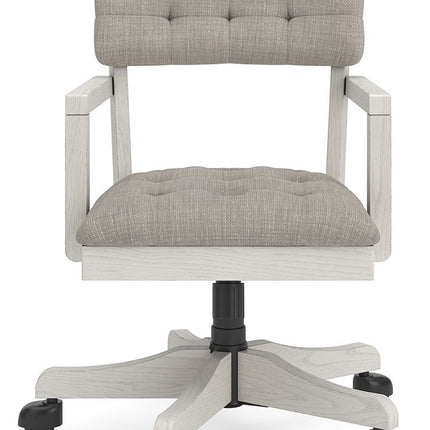 Robbinsdale - Home Office Desk Chair - Antique White