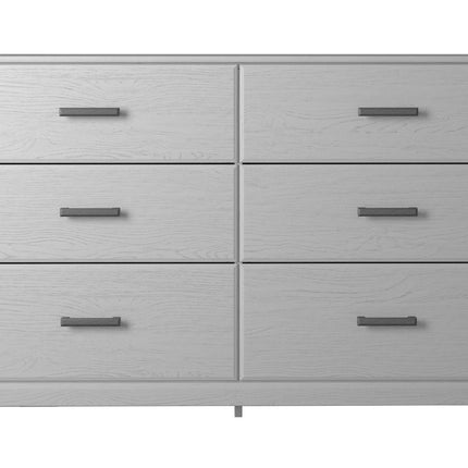 Stelsie - Six Drawer Dresser - White