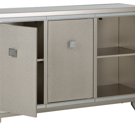 Chaseton - Accent Cabinet - Champagne