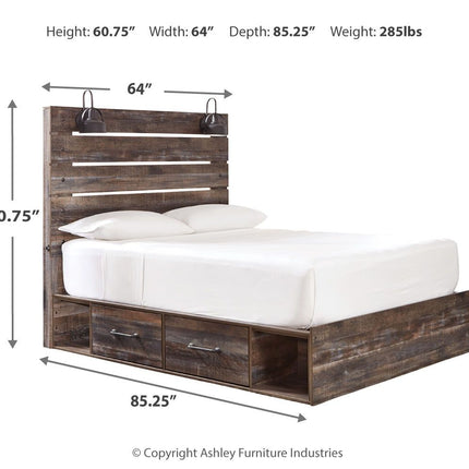 Drystan - Panel Bed