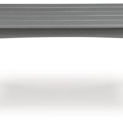 Cove Beach - Rectangular Cocktail Table - Gray