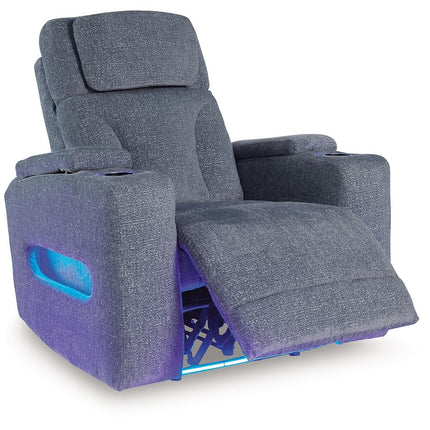 Studio Cave - Power Recliner - Steel