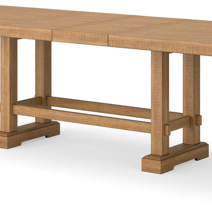 Havonplane - Rectangular Dining Room Counter Extension Table - Brown