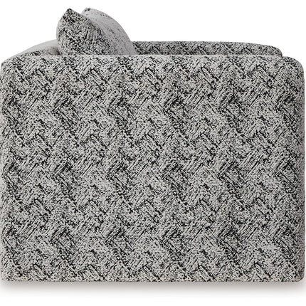 Kenbell - Accent Chair - Black / White