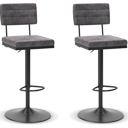 Strumford - Tall Swivel Barstool (Set of 2)