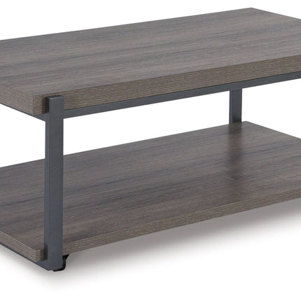 Wilmaden - Occasional Table Set (Set of 3) - Gray / Black