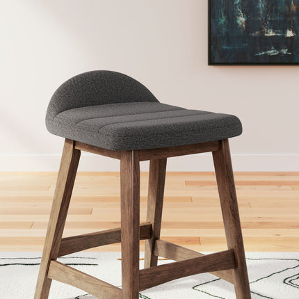 Lyncott - Upholstered Barstool (Set of 2)