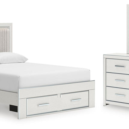 Zuraleus - Upholstered Panel Platform Storage Bedroom Set