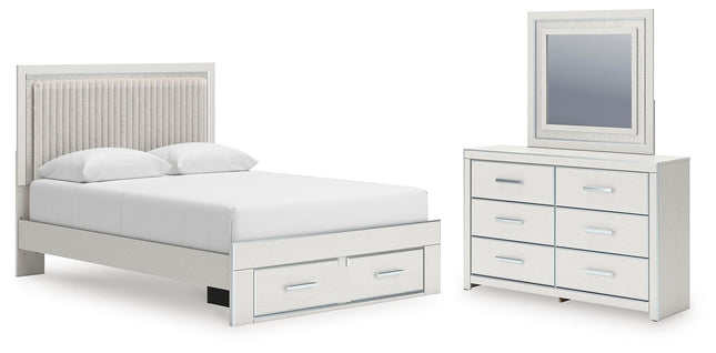 Zuraleus - Upholstered Panel Platform Storage Bedroom Set