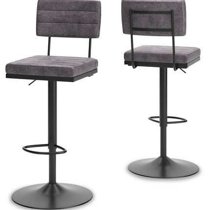Strumford - Tall Swivel Barstool (Set of 2)
