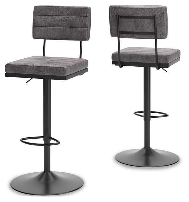 Strumford - Tall Swivel Barstool (Set of 2)