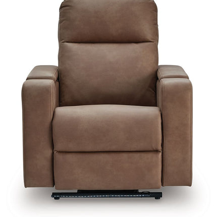 Lorrenton - Glider Power Recliner With Audio System - Caramel