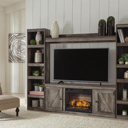 Wynnlow - Entertainment Center With 60" TV Stand
