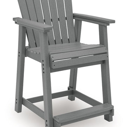 Sanctuary Beach - Barstool (Set of 2) - Dark Gray