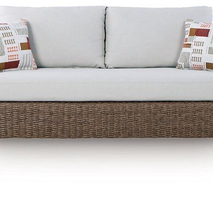 Double Point - Loveseat, Swivel Chairs Set (Set of 3) - Beige