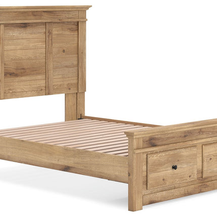 Makidern - Panel Storage Bed
