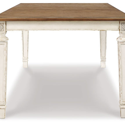 Realyn - Rectangular Dining Room Extension Table - Chipped White
