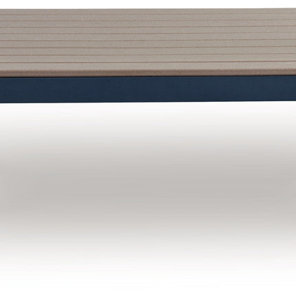 East Beach - Blue - Rectangular Cocktail Table