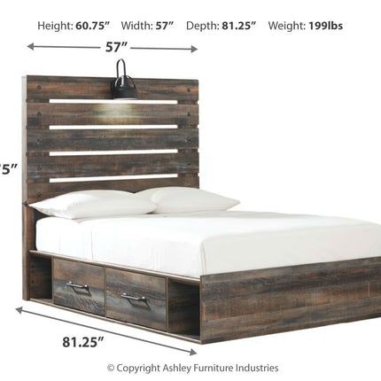 Drystan - Panel Bed