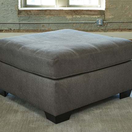 Pitkin - Oversized Accent Ottoman - Slate