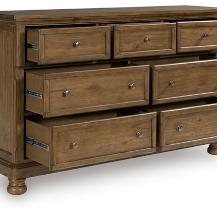 Feddinger - Dresser - Medium Brown