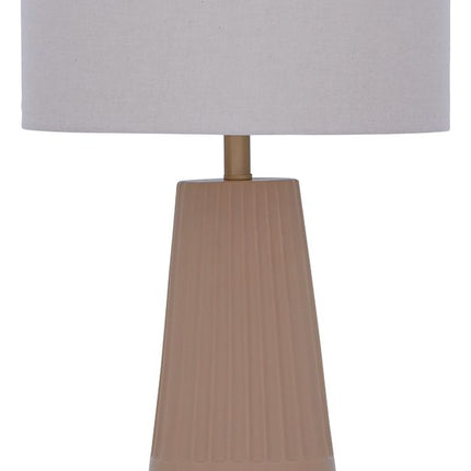 Dellner - Ceramic Table Lamp - Mocha