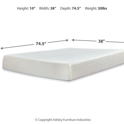 10 Inch Chime Memory Foam - Firm Memory Foam Mattress
