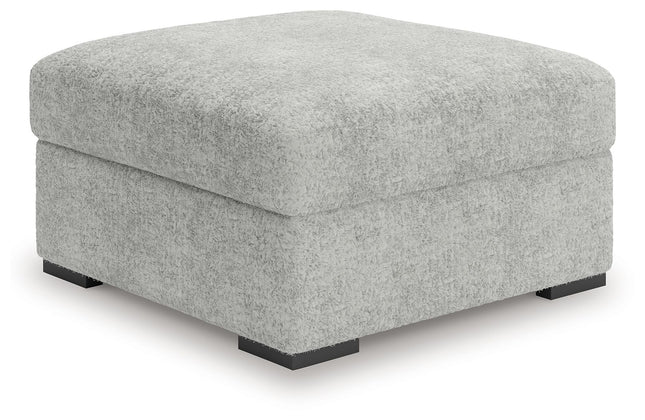 Cuddle Plush - Oversized Accent Ottoman - Arctic