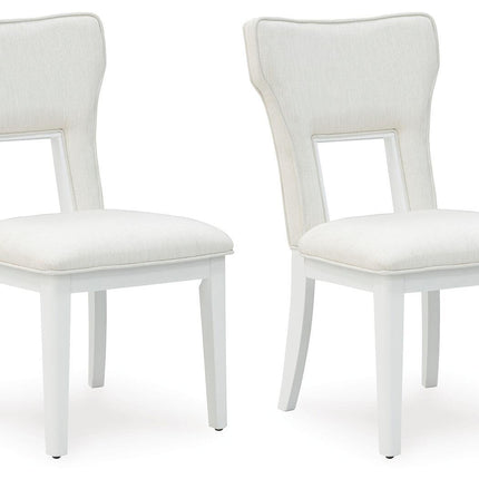 Chalanna - Dining Upholstered Side Chair (Set of 2) - White
