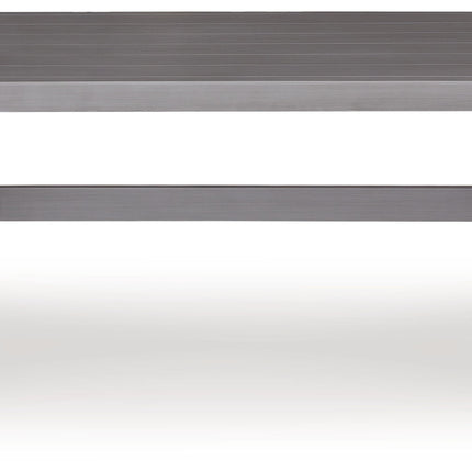 Half Moon Beach - Rectangular Cocktail Table - Gray
