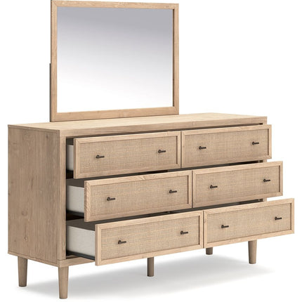 Cielden - Dresser And Mirror - Two-Tone