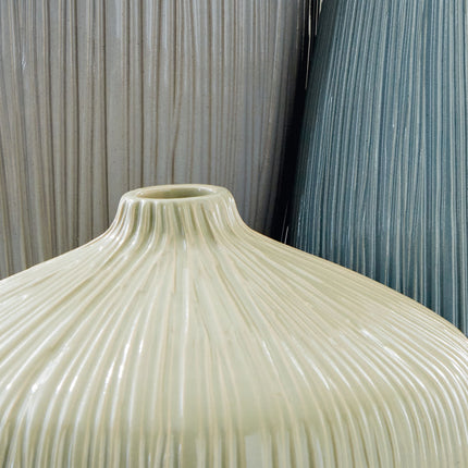 Eiderman - Vase Set (Set of 3) - Gray / Blue / Green