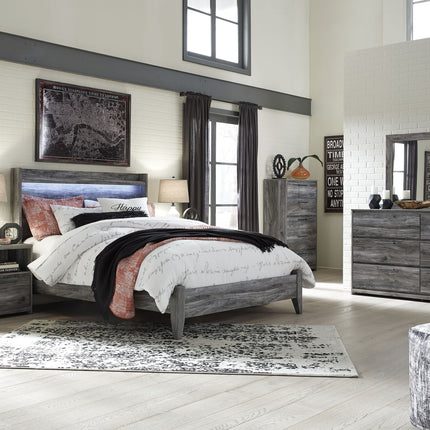 Baystorm - Panel Bedroom Set - Gray