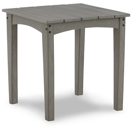 Visola - Square End Table - Gray