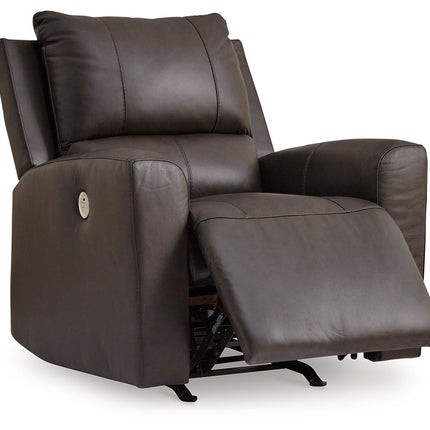Boxmere - Power Rocker Recliner - Storm