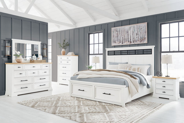 Ashbryn - Panel Storage Bedroom Set