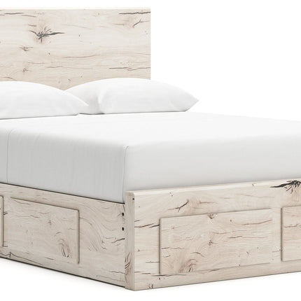 Lawroy - Panel Bed With Storage