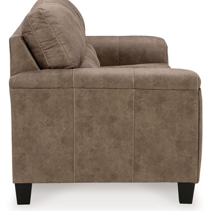 Navi - 3 Pc. - Sofa, Loveseat, Rocker Recliner - Fossil