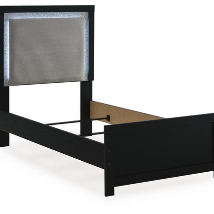Maeling - Upholstered Panel Bed