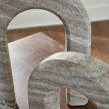 Keithton - Sculpture Set (Set of 2) - Taupe