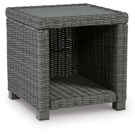 Elite Park - Square End Table - Gray